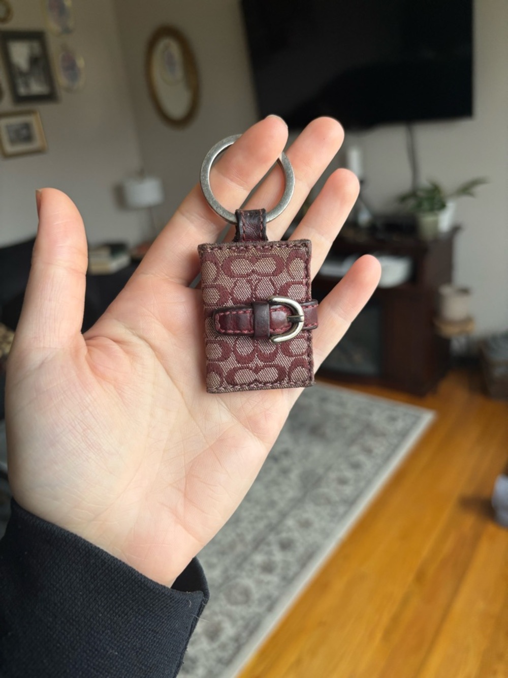 Coach Photo Book Keychain